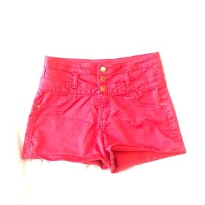 High waisted shorts
